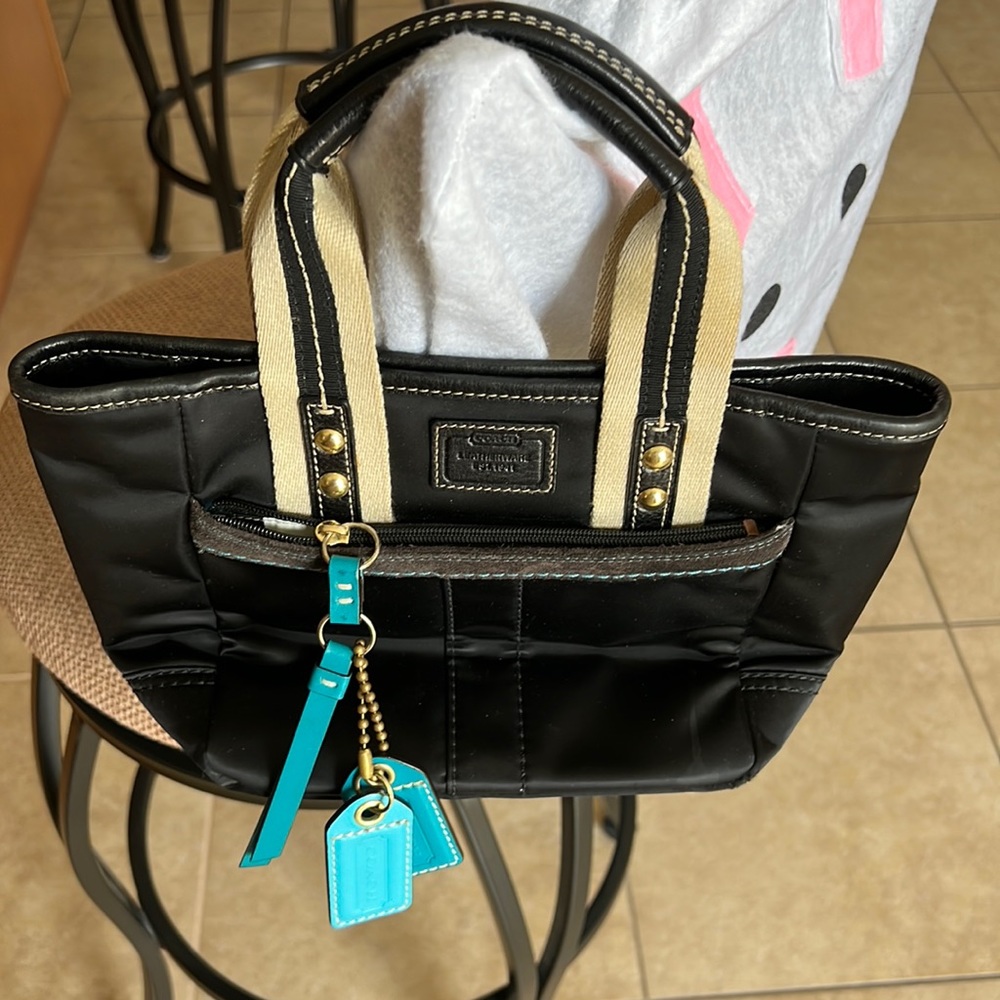 Coach Authentic Mini Satin Tote
